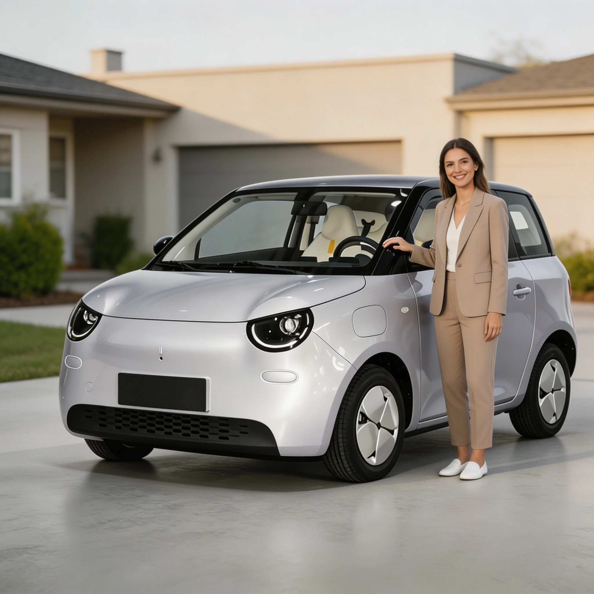 Yzhgb2026 New Energy Vehicle LINXYS A100C Mini Electric Vehicle 4 Seats 30kWh Battery Range 201-300km Touch Screen