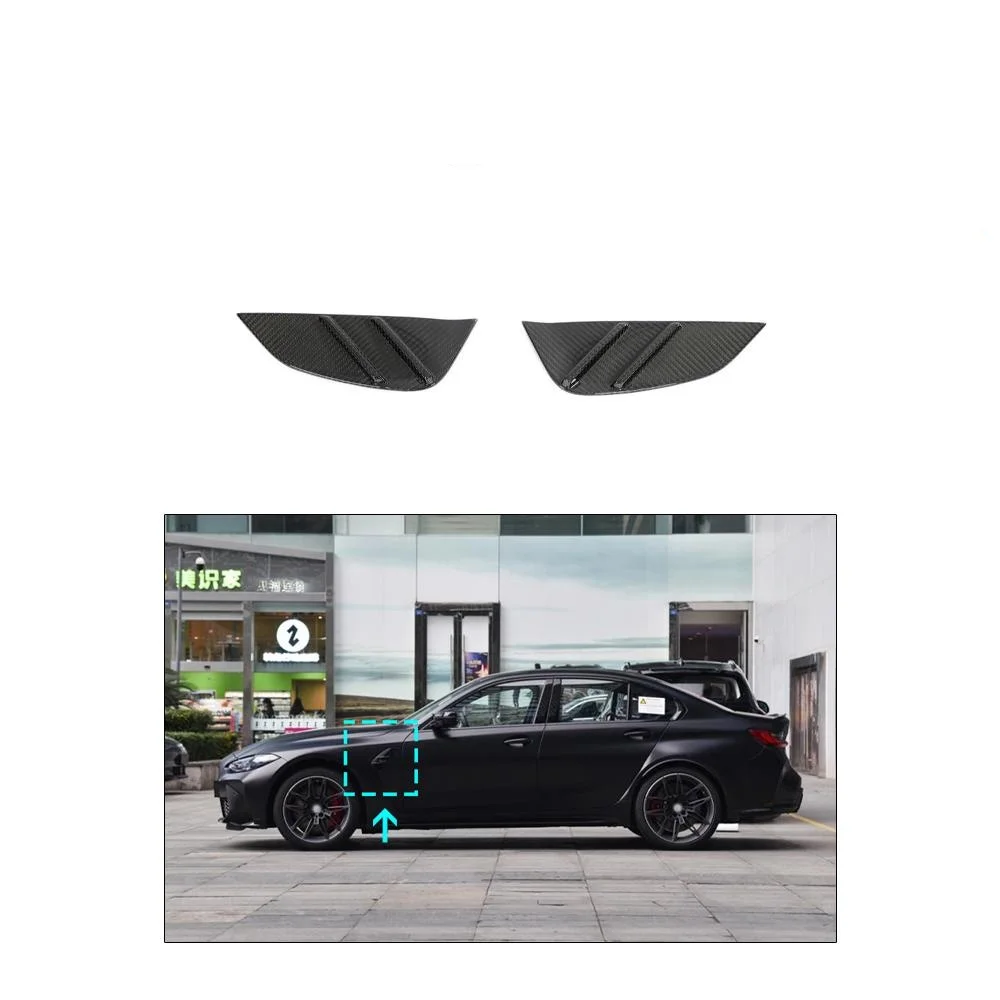 

ATV&UTVPre-preg Carbon Fiber M3 Side Vent Covers for BMW G80 M3 Sedan 2021 2022 2023