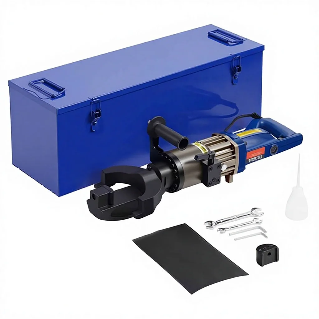 

Hot Selling Manual Hydraulic Handheld Aluminum Rebar Bender Straightener NRB-22 1.2kW Max 22mm Rebar 220V/110V 0-130 High