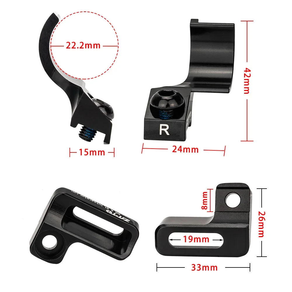 ZTTO MTB Trigger Shifter Integrated Adapter I-spec 2 EV I spec II SpecEV Brake Matchmaker For GX NX SX X01 M7100 Xt SLX Lever