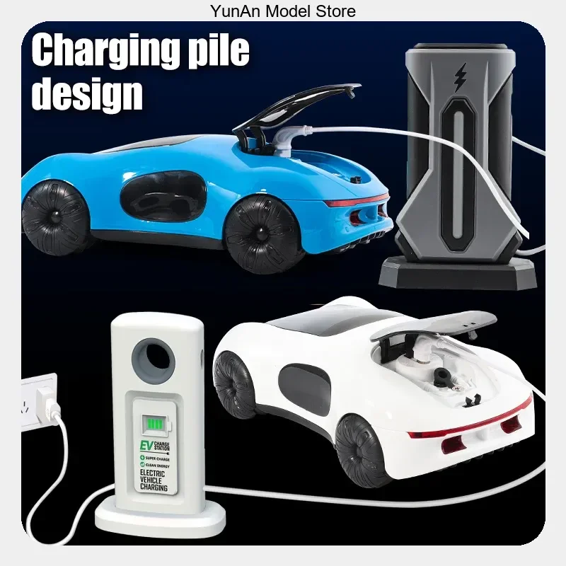 Racing Vehicle Remote Control Car 2.4g 1/18 Rc Stunt Car 360 Rotation Drift Car Gesture Sensing Dual Spray Light Music Xmas Gift