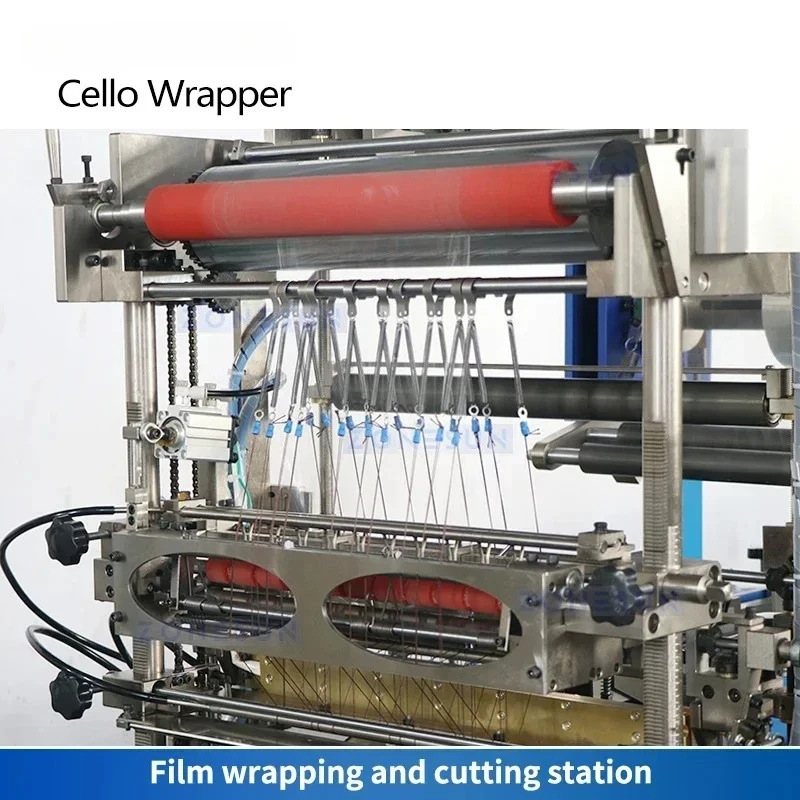 自動セロファン包装機チェロラッパーボックスオーバーラッピング製品包装装置 ZS-MSFM750A