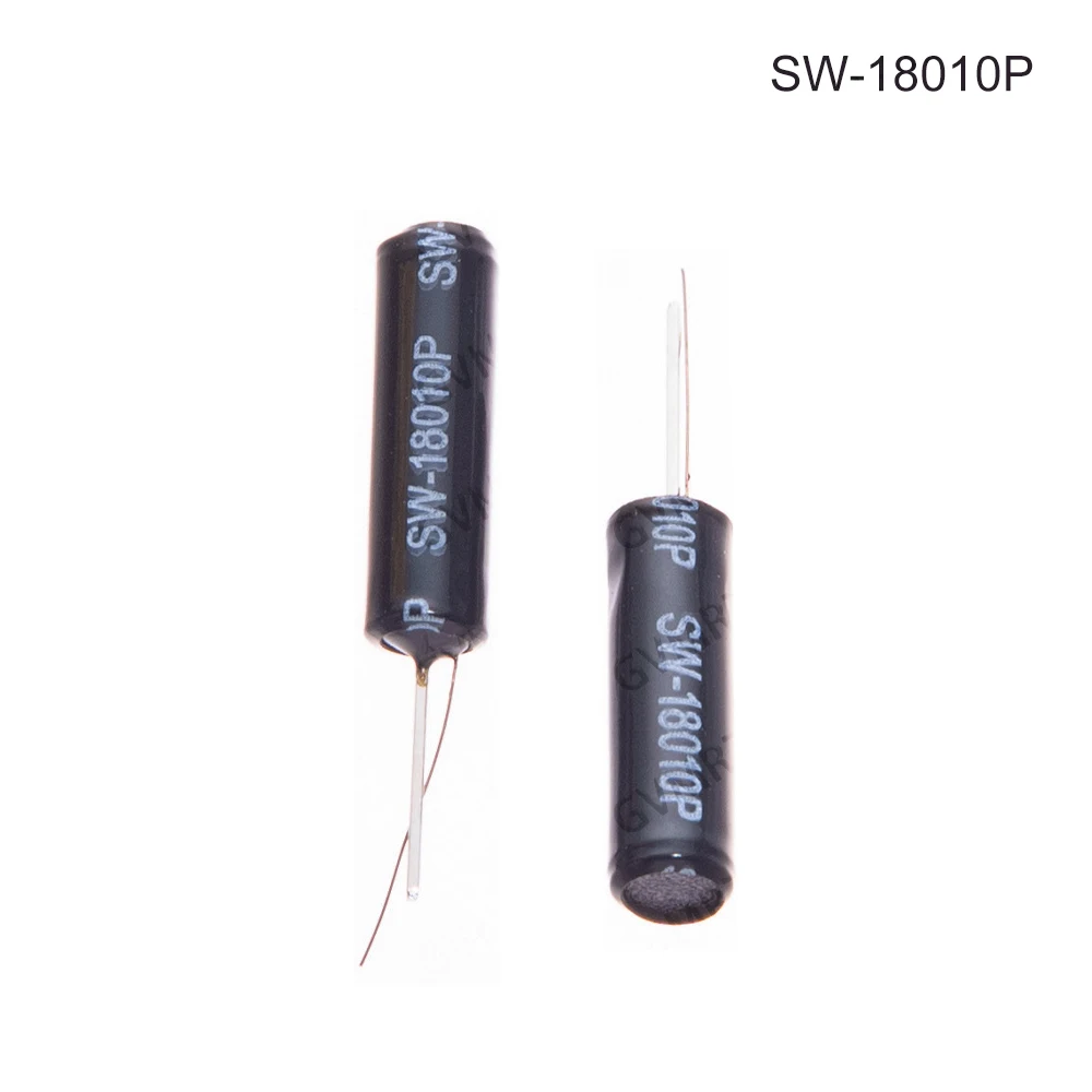 10PCS SW-200D/420/520D/18010P/18015P/58010P/18020P Highly Vibration Switch Ball Tilt Double bead Angle Spring Sensor