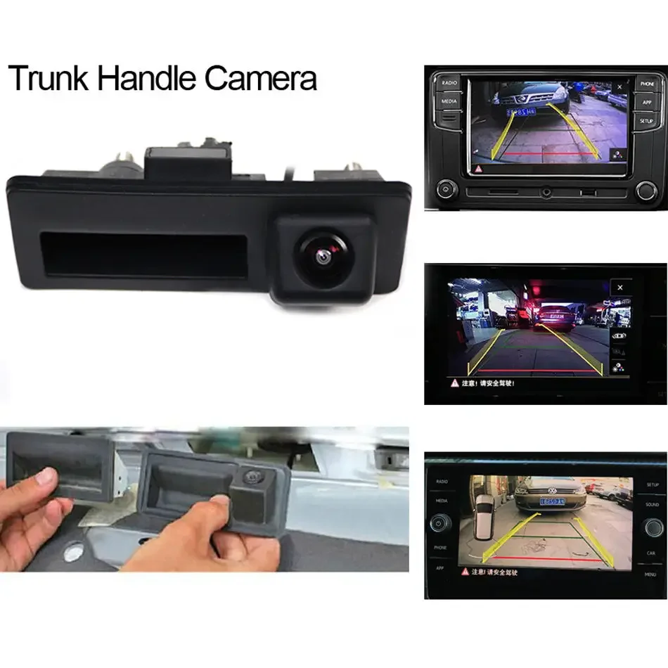 

Waterproof 170 Degree 1080P Vehicle Rear View Camera for VW Volkswagen Golf Passat B7 B6 Tiguan Jetta MK6 Audi A3 A4 A5 Q5 A6