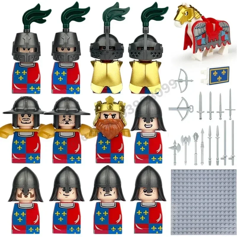 Medieval European Medieval Legion Taro Warriors Roman King suit, toys, small gifts, birthday gifts