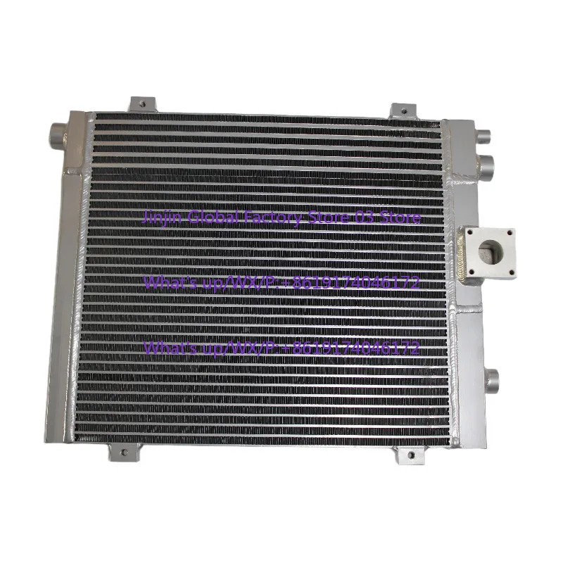 Screw air compressor radiator cooler aluminum five-ring compressor heat exchanger