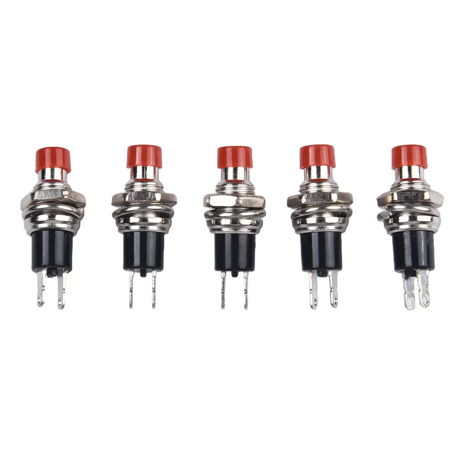 5PCS Minimum Button Switch PBS-110 7mm Lockless Power Button Switch Offer Open Electrical Testing Equipment Switches Parts
