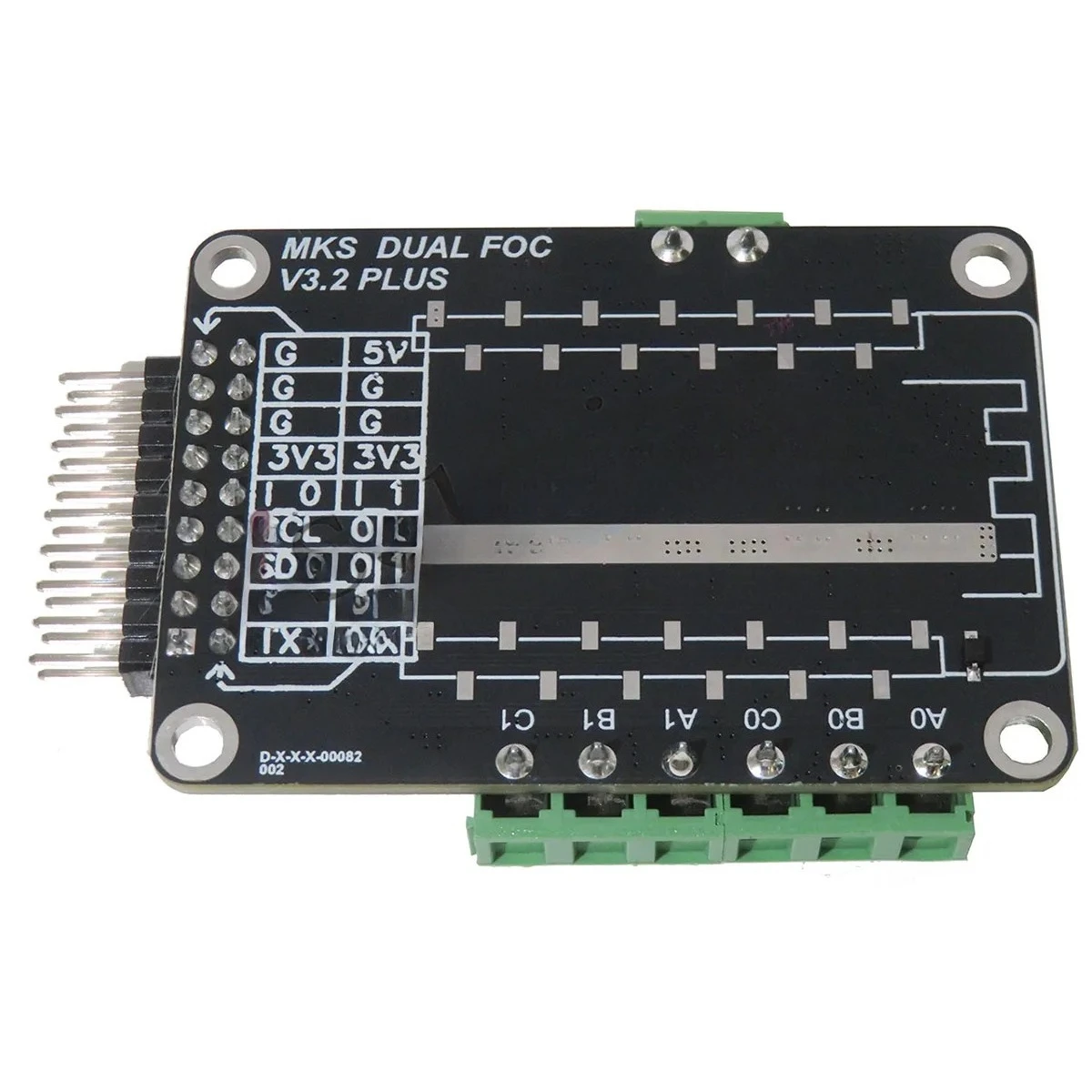 MKS Simple FOC Dual Channel Micro Brushless FOC Driver V3.2 / V3.3 Micro Servo Makerbase Compatible with ESP32