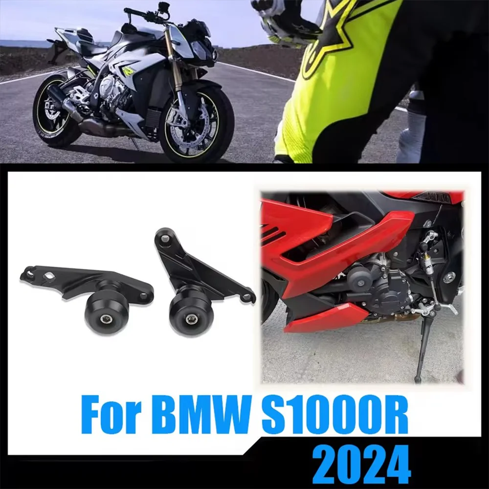 

Motorcycle Accessories Frame Sliders Falling Crash Protector Guards Pad For BMW S1000R 2024 s 1000r S 1000R s1000RR 2021-2023