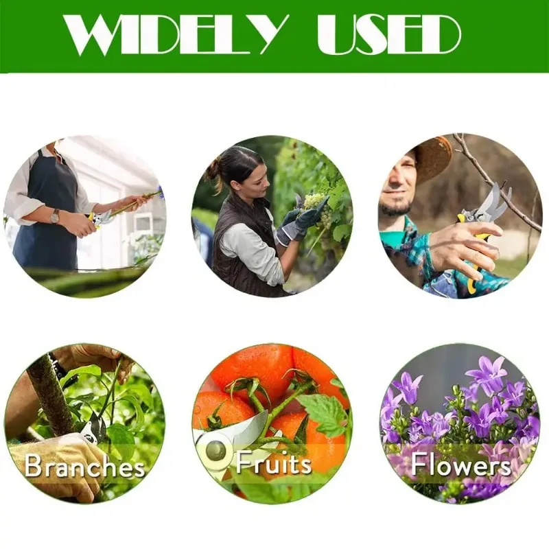 Tijeras horticolas con forma de pico panjaro,poda ramas,ahorro trabajo,recogida acero inoxidable,tijera de fruta multifuncionalal