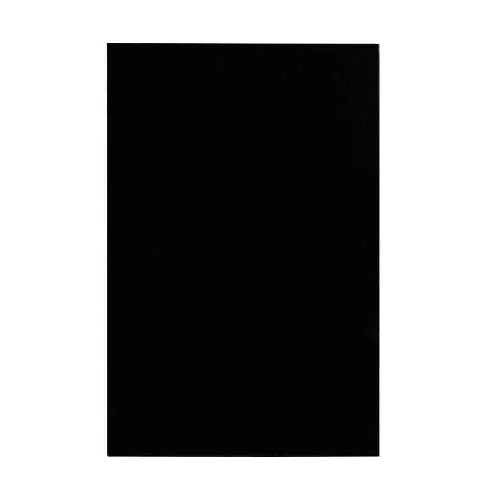 3Ply Construction Guitar Pickguard Blank Black-White-Black PVC Bass Pickguard Sheet Electric Guitar Scratch Plate