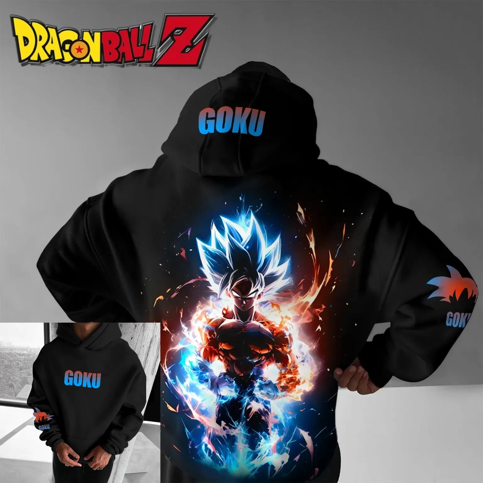 

Dragon Ball Goku Vegeta Saiyan Hooded Sweatshirt Men Women Anime Graphic Pullover Hoodie Streetwear Casual Spring Autumn Y2k Top