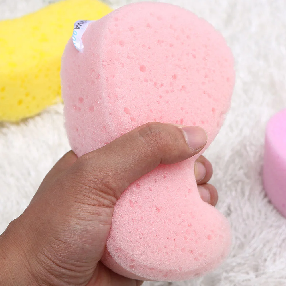 

5 Pcs Bath Sponge Shower Scrubber Exfoliating Brush Practical Bathing Supply Body Cleaner Deep Cleaning Soft