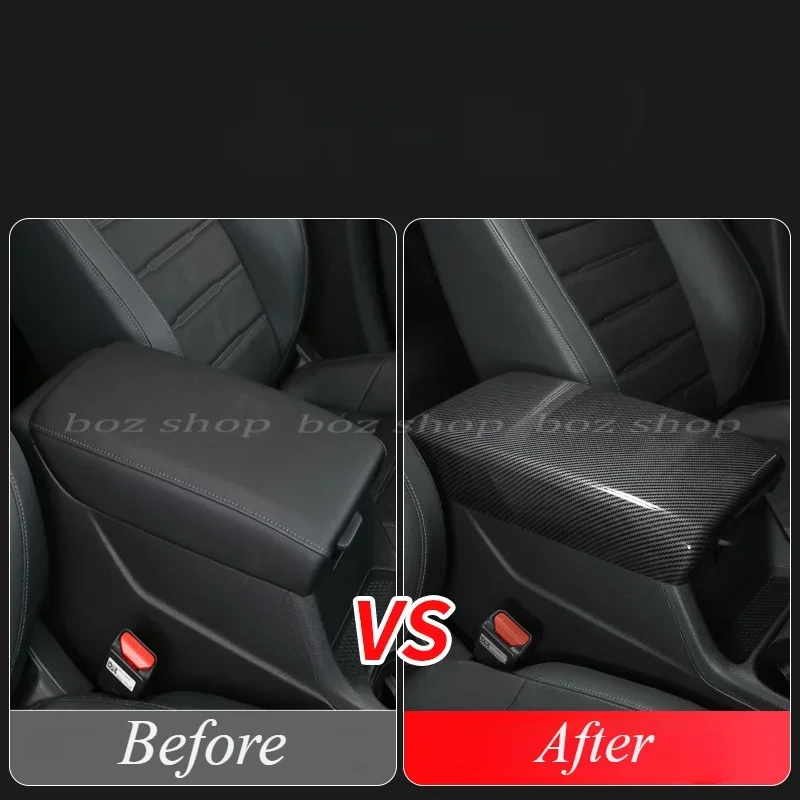 Car Armrest Cover For Honda CRV BREEZE 2023  Modified Central Control Armrest Box Panel Protective Pad Cover Car Accessories
