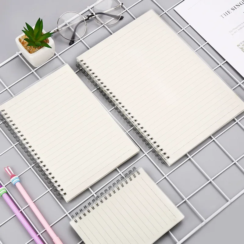 

A5/B5 Spiral book coil Notebook Lined Blank Grid Paper Journal Diary Sketchbook For School Supplies Stationery