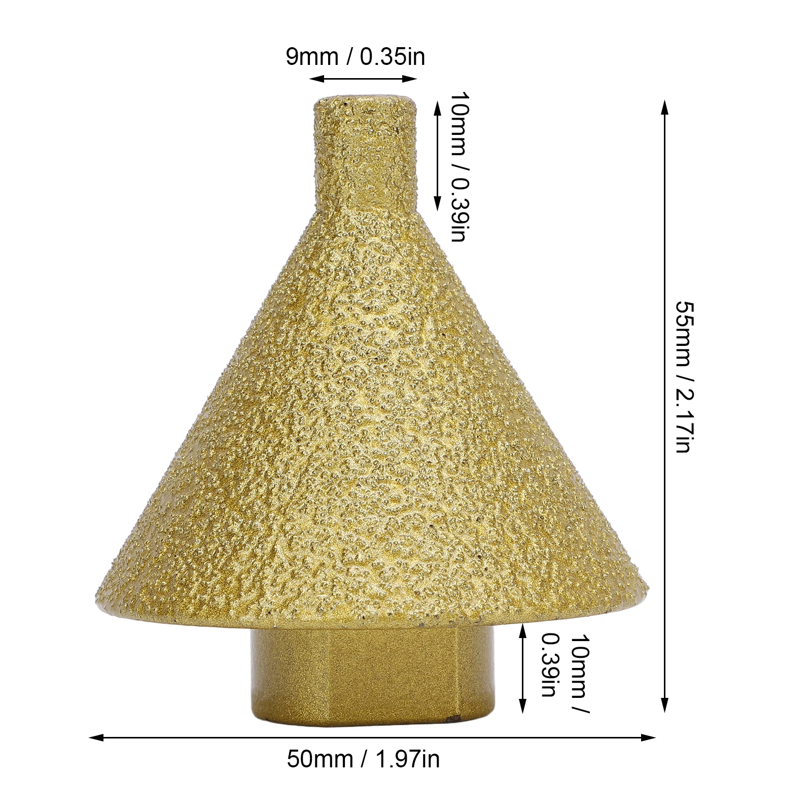 Сверло для снятия фаски, легко устанавливается, угловая шлифовальная машина диаметром 50 м, зернистость 50 для открытия отверстий, расширения, полировки