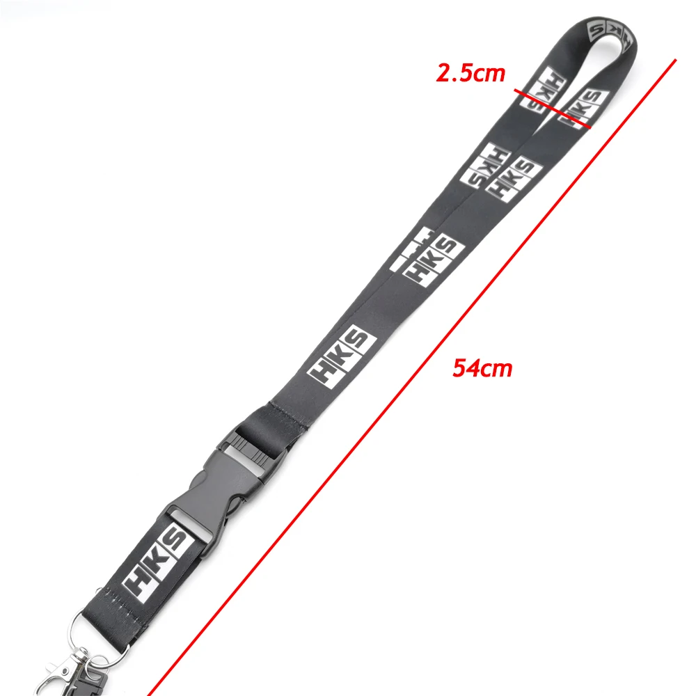 JDM Car Lanyard Neck Straps Keychain Jdm Auto Refitting Racing Key ID Holders Cell Phone Ring for Low Life illest