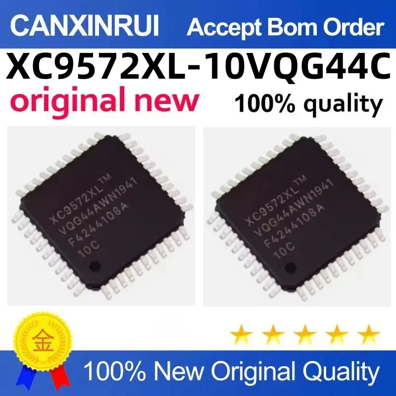 

XC9572XL-10VQG44C XC9572XL-10VQG44I QFP44 are brand new and original