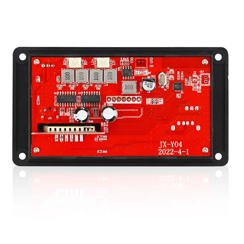 GZMO 12V Amplifier Bluetooth 5.0 100W MP3 Decoder Board Call Recording Wireless Music Audio Module USB TF Radio for Car(A)