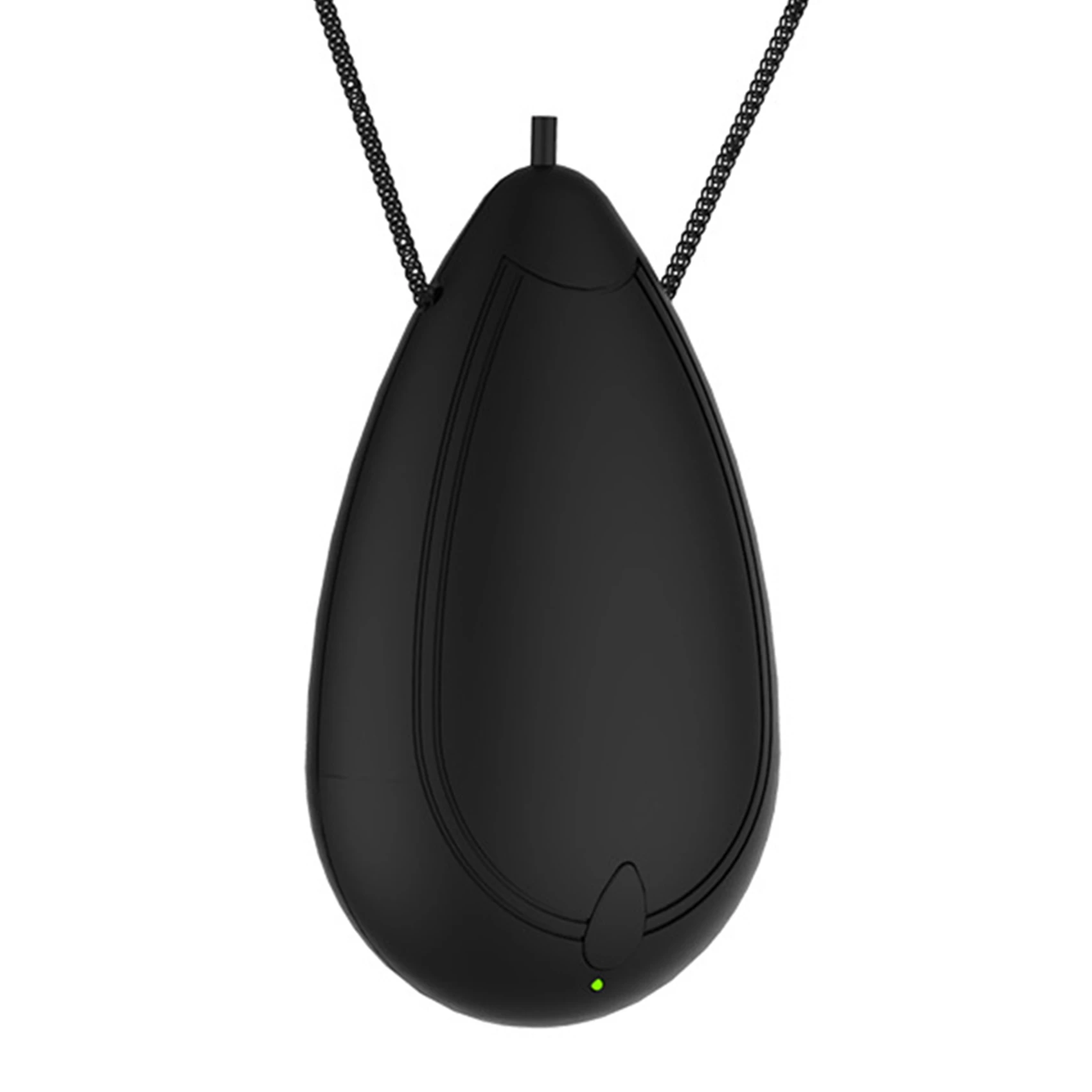 

Mini Wearable Air Purifier, Personal Travel Size Air Purifier, Necklace & Portable USB Charging Smoke Purifier Black