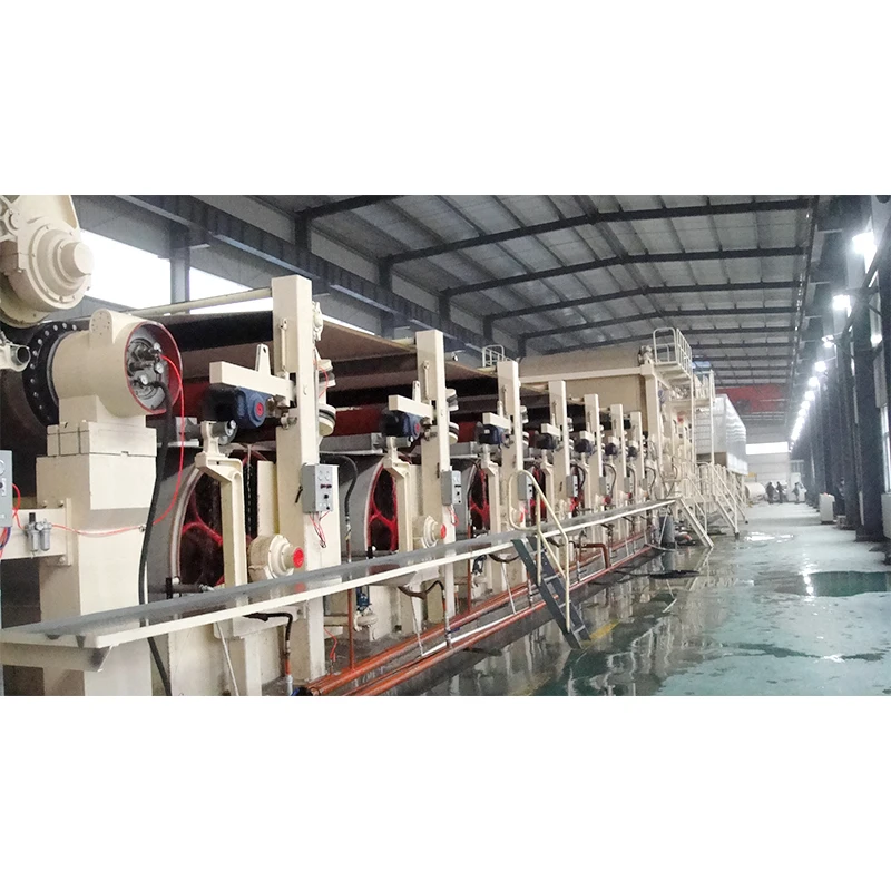 YUGONG Paper Factory Waste Paper Recycling Machine 1092mm Bobbin Making Machine