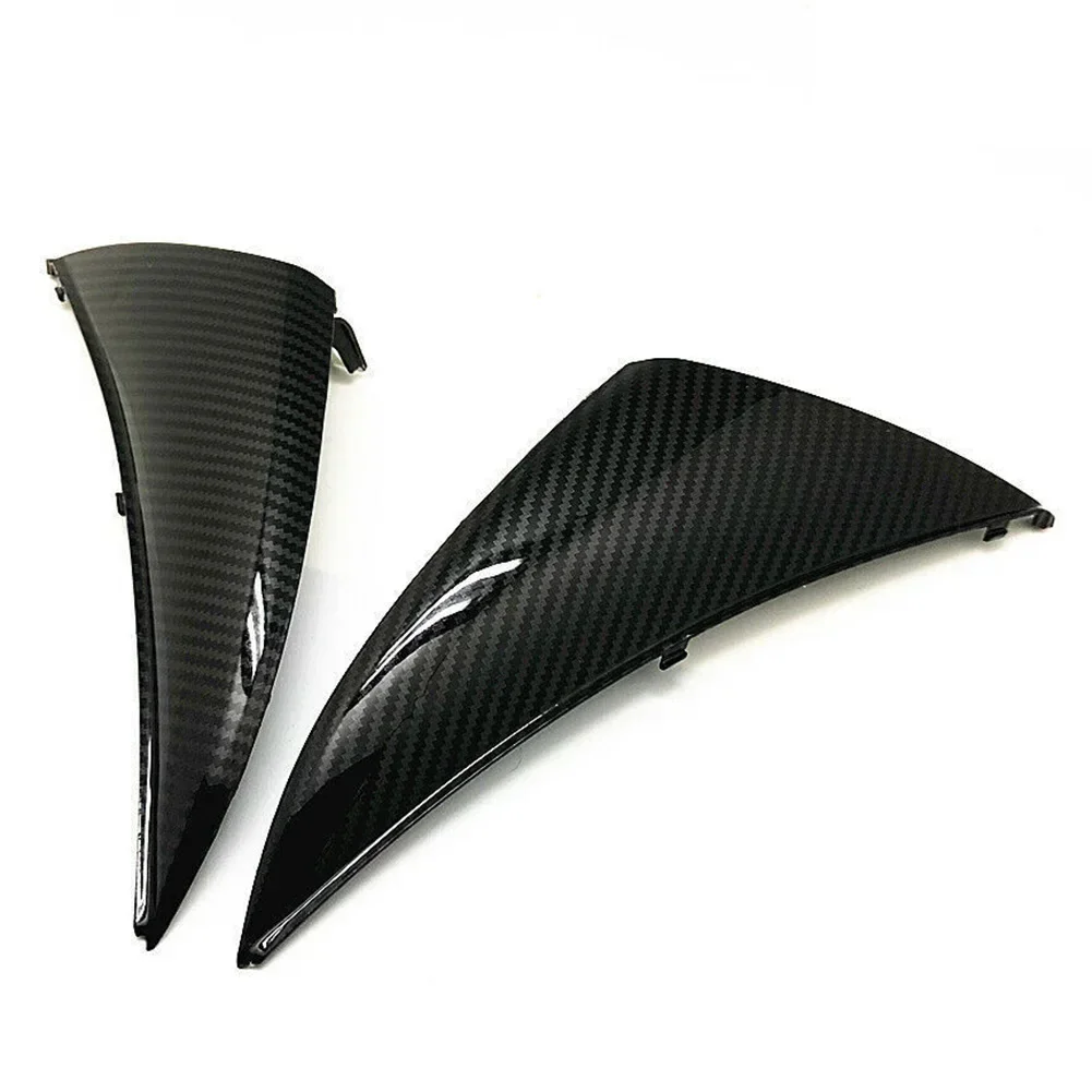 2 pçs de fibra de carbono painel de entrada de ar capa painéis de carenagem para yzf r1 2009-13 painel de carenagem de capa de entrada de ar