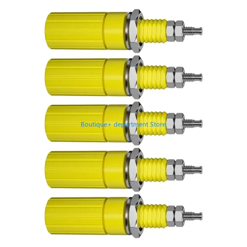 E1PD Professional Banana Jacks Terminals Universal Binding Posts set For Studio Monitors Power Amplifiers & Electrical Testing
