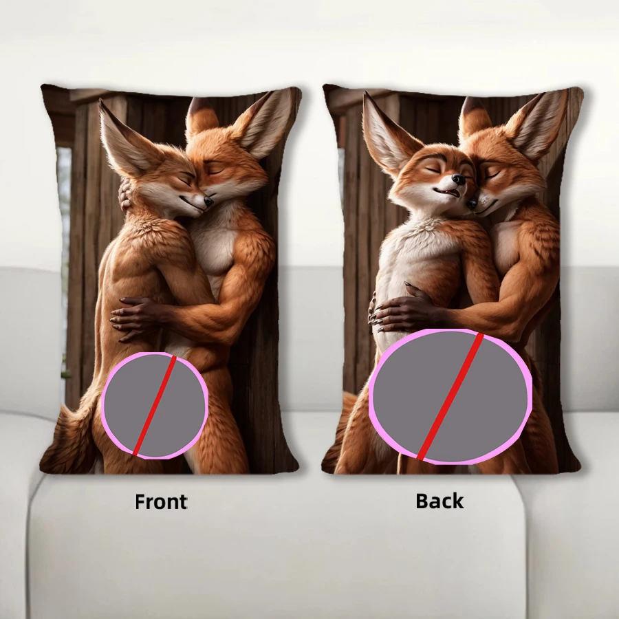 

Dakimakura аниме Vulpera гей диванная подушка наволочка для тела двухсторонняя постельное белье с принтом наволочка