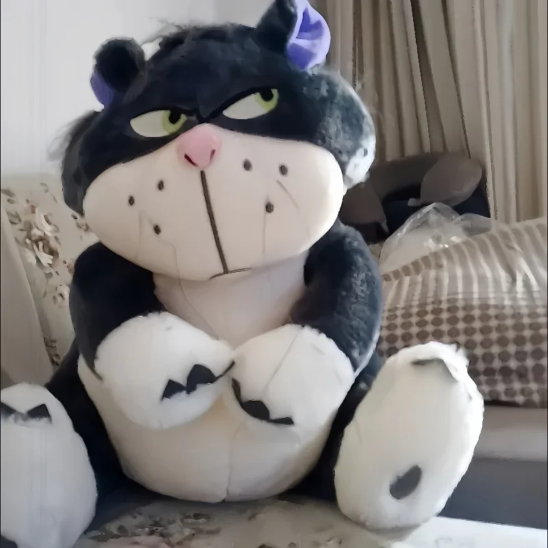 New 30-60cm Genuine Disney Lucifer Plush Toy Kawaii Stuffed Animal Plush Toys Japan Figaro Cinderella\'s Cat Birthday Gifts Toys