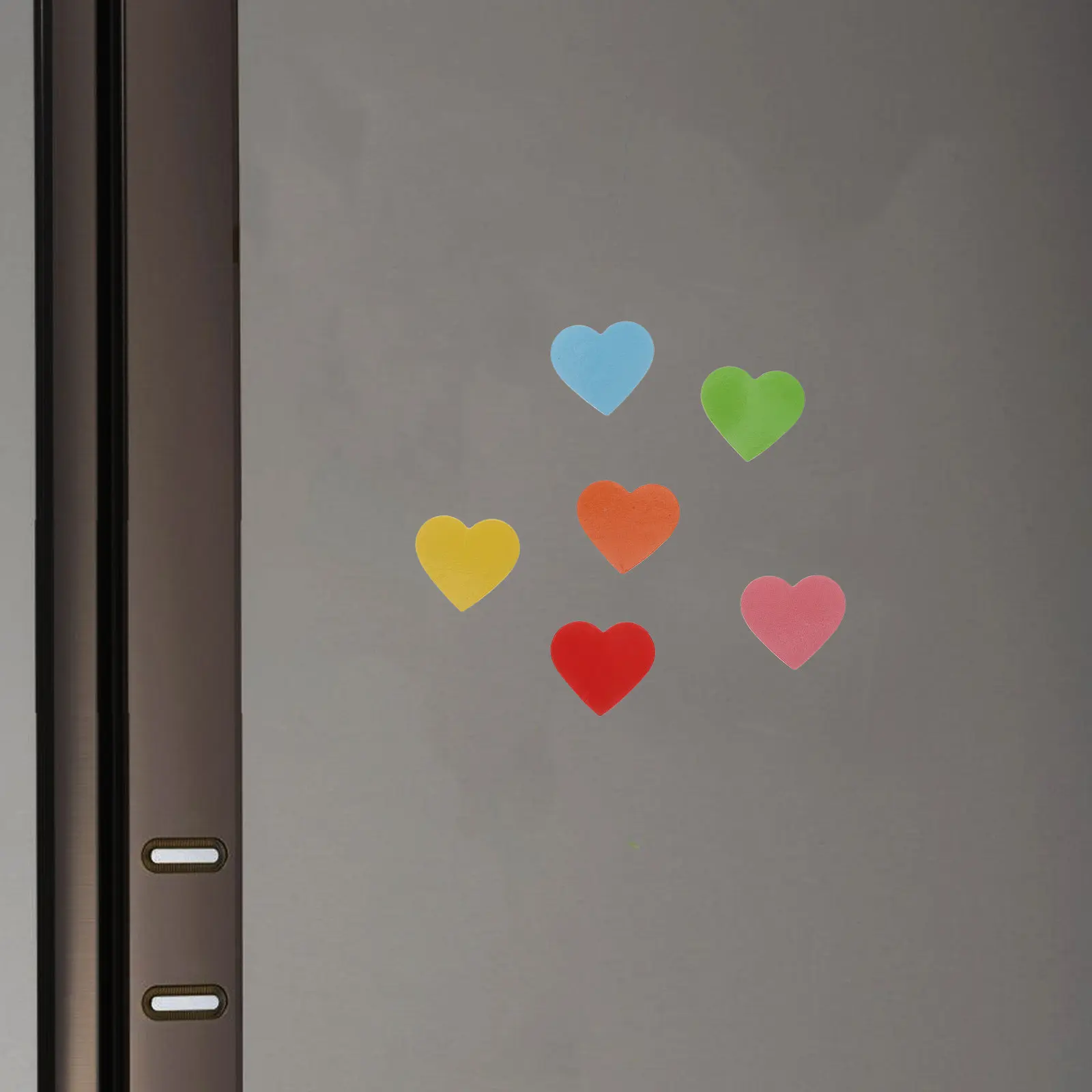 120Pcs Sweet Heart Magnets for Fridge Refrigerator Whiteboard Locker Classroom Rewards Teacher Appreciation Valentine's Day