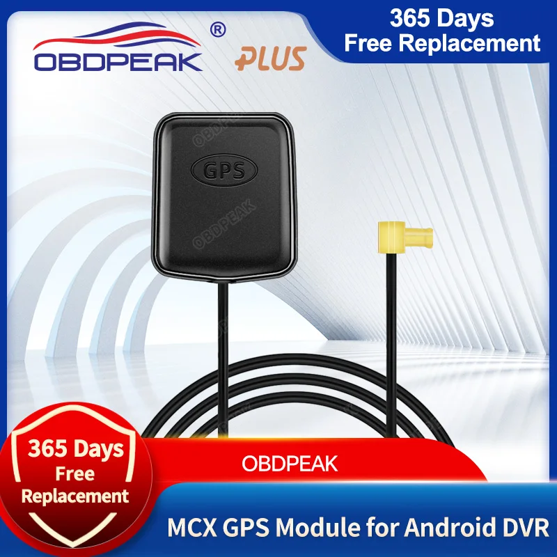 MCX GPS Antenna Module Car GPS Tracker Mini GPS Locator for OBDPEAK DashCam Android DVR T30/K50/D90