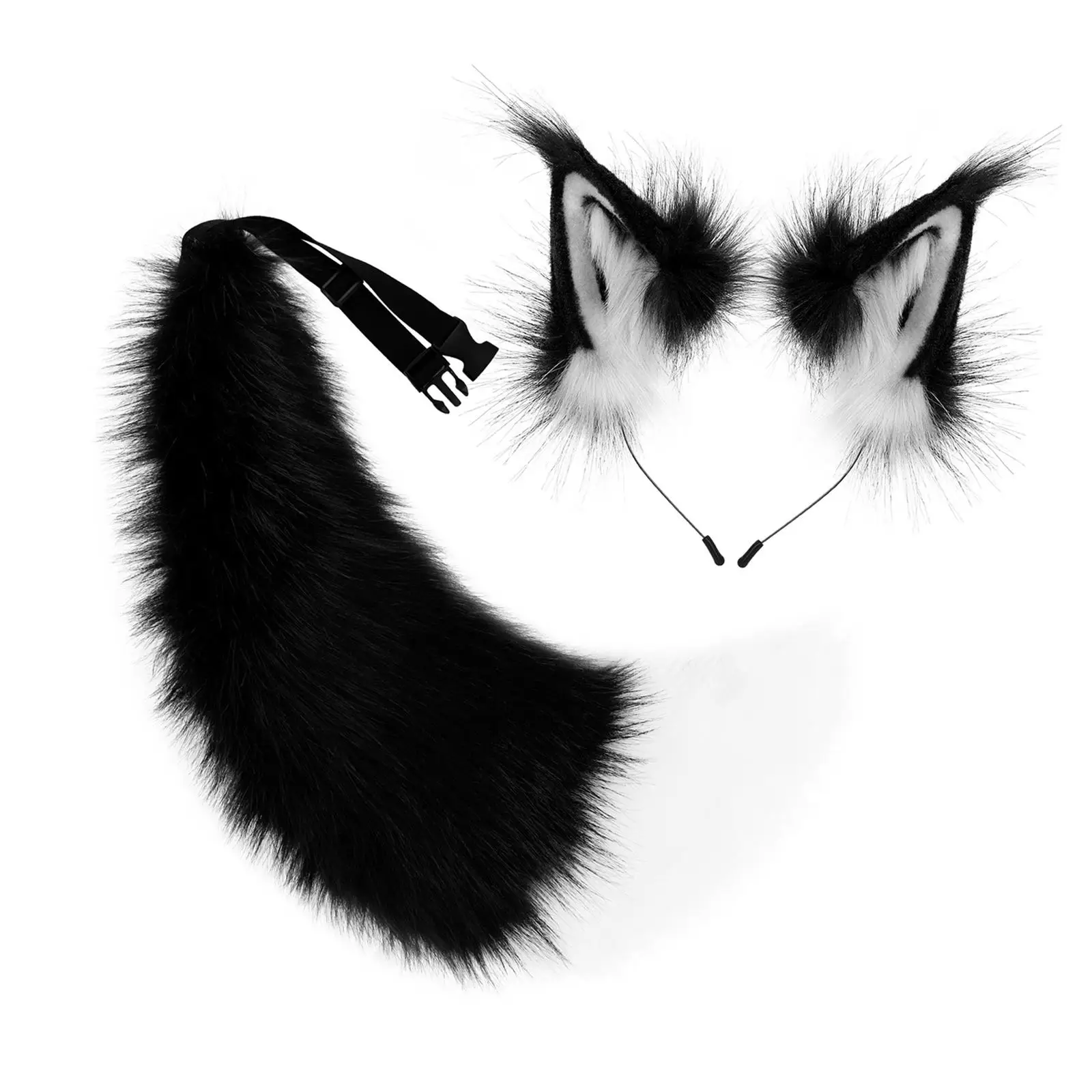 Animal Ears Headband, Lightweight And Adorable Set for Halloween Theme Parties