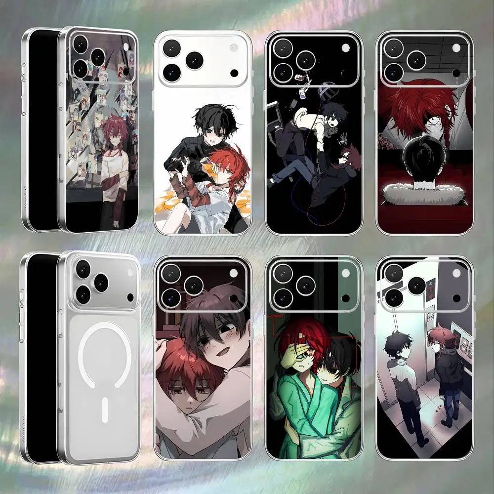 

Прозрачный белый чехол для телефона Z-Zeno Remake Game с магнитной беспроводной зарядкой для iPhone 17, 16, 15, 14, 13, 12, 11, Pro, Max, Plus