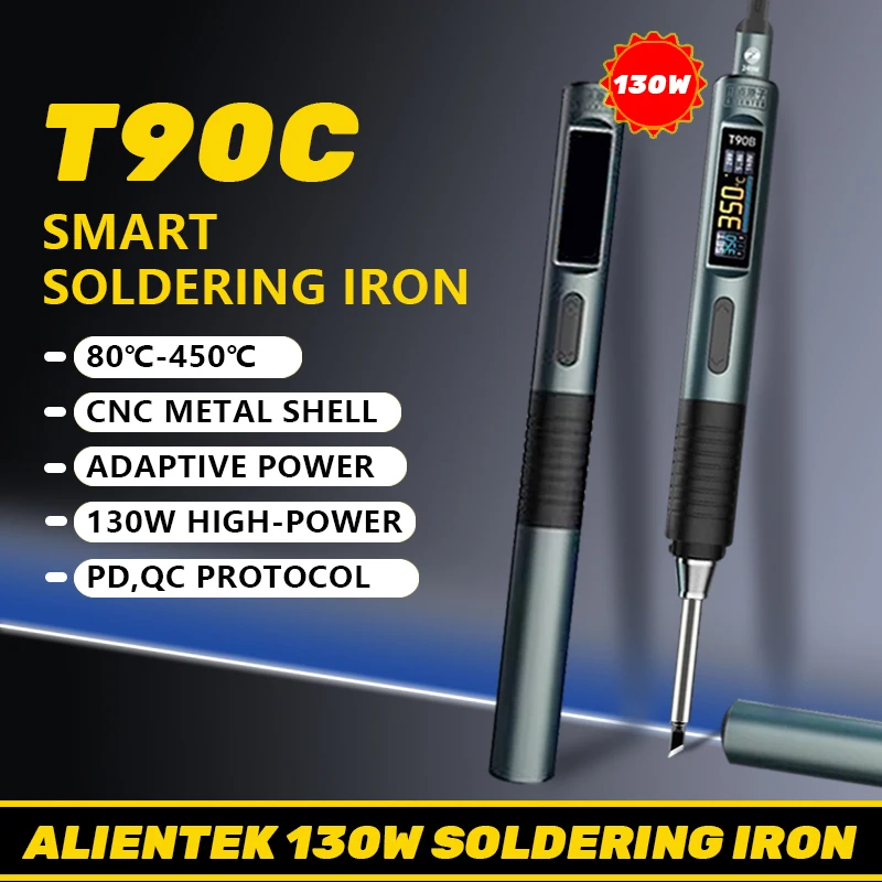 Smart Soldering Iron PD 140W Adjustable Temperature Welding Solder Station Kit C245 C210 T65 Tools Soldering Iron