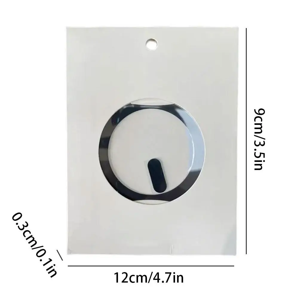 Металлический магнитный магнит для MagSafe для iPhone 15, 14, 13, Pro Max, магнитная наклейка для беспроводной зарядки, автомобильный держатель, магнитный R4F5