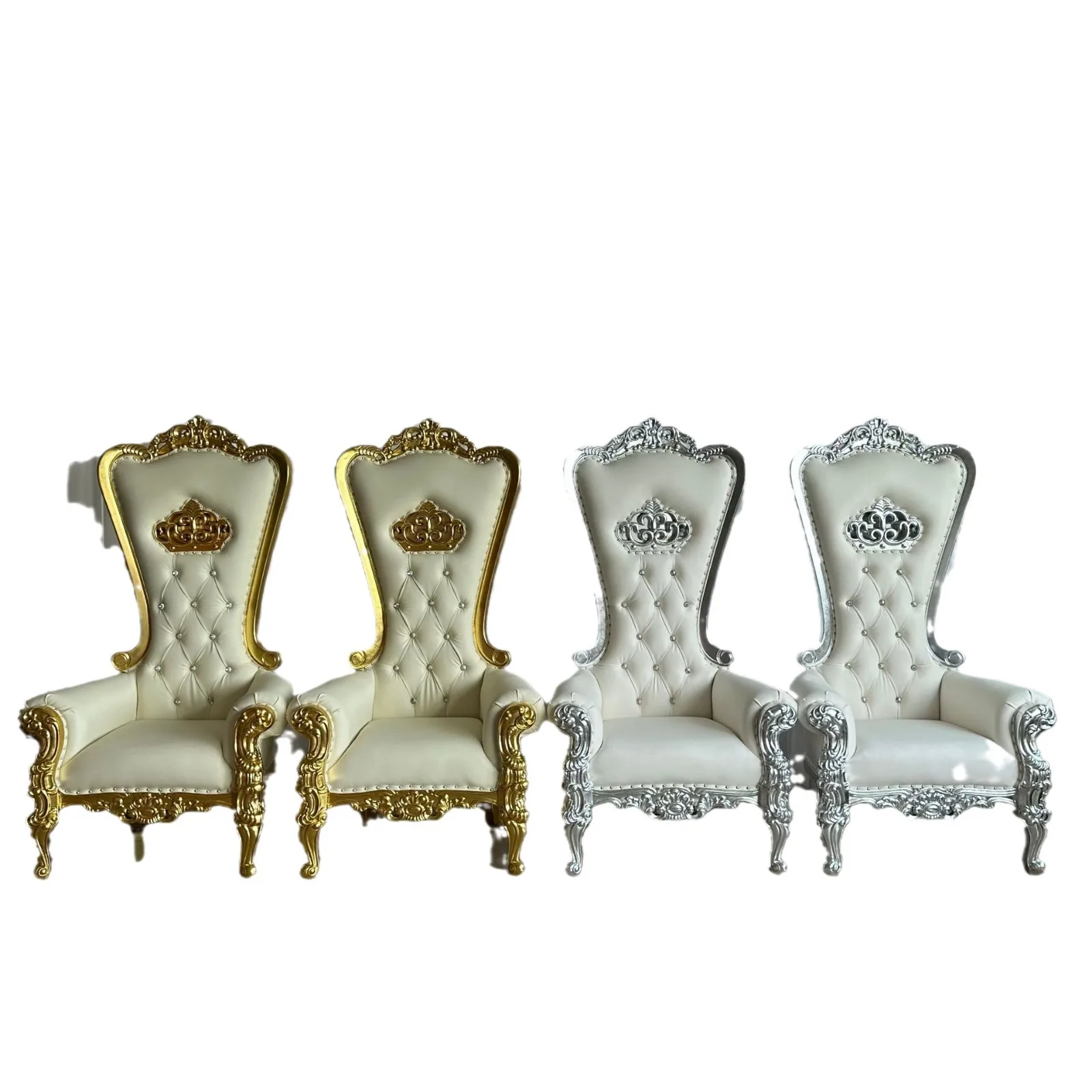 

Hotel lobby, mermaid king chair, wedding high back crown chair