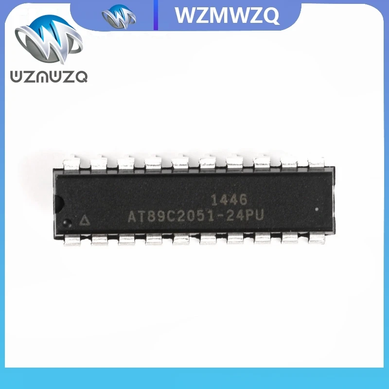 5PCS AT89C2051-24PU DIP20 AT89C2051-24 DIP AT89C2051 neue und original IC