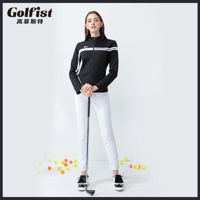 High Quality Golf Jacket for Women Windproof Slim Fit Windbreak Oversized Fashion Golf Clothes