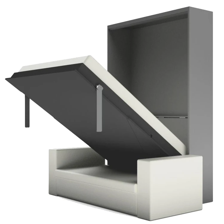 Electric Murphy Bed Space Savings Electric Vertical Folding Wall Bed Hardware Kit with Sofa Connector