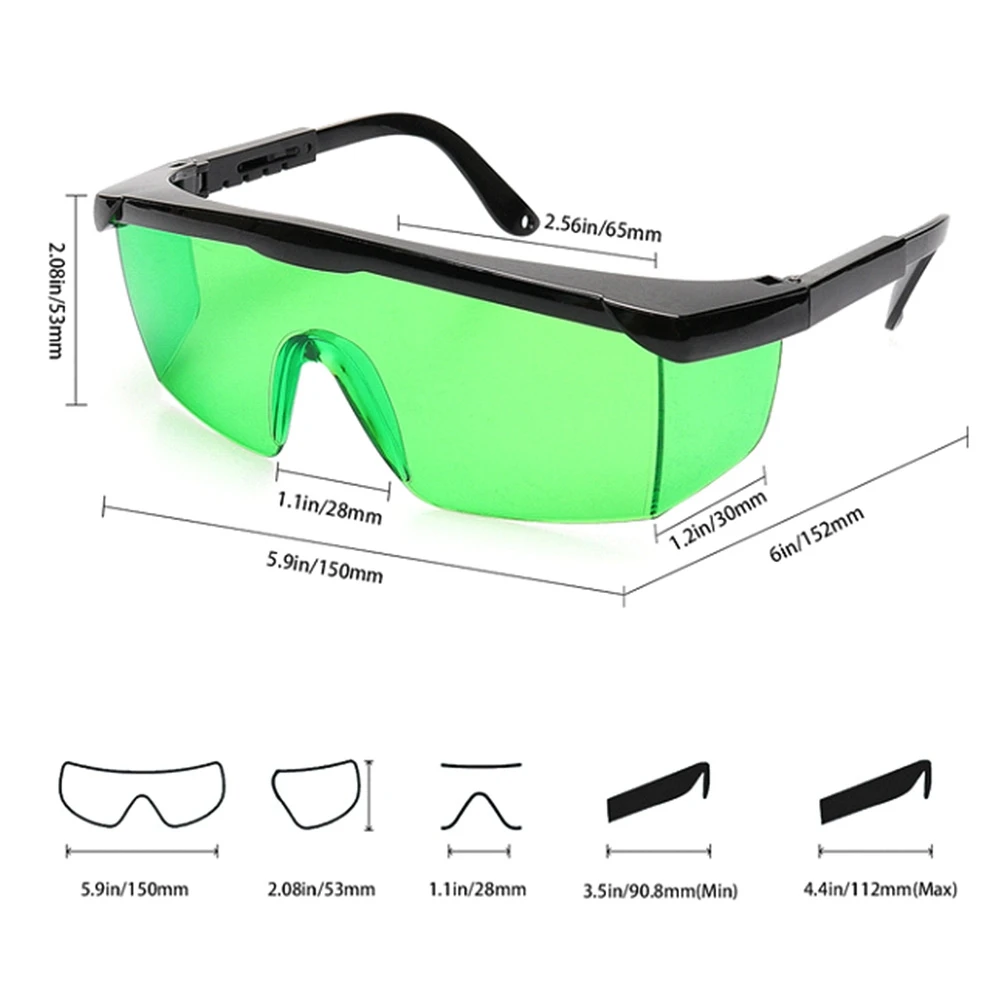 ZK50 Laser Beam Veiw Visibility Vision Enhancement Glasses Goggle for Laser Level