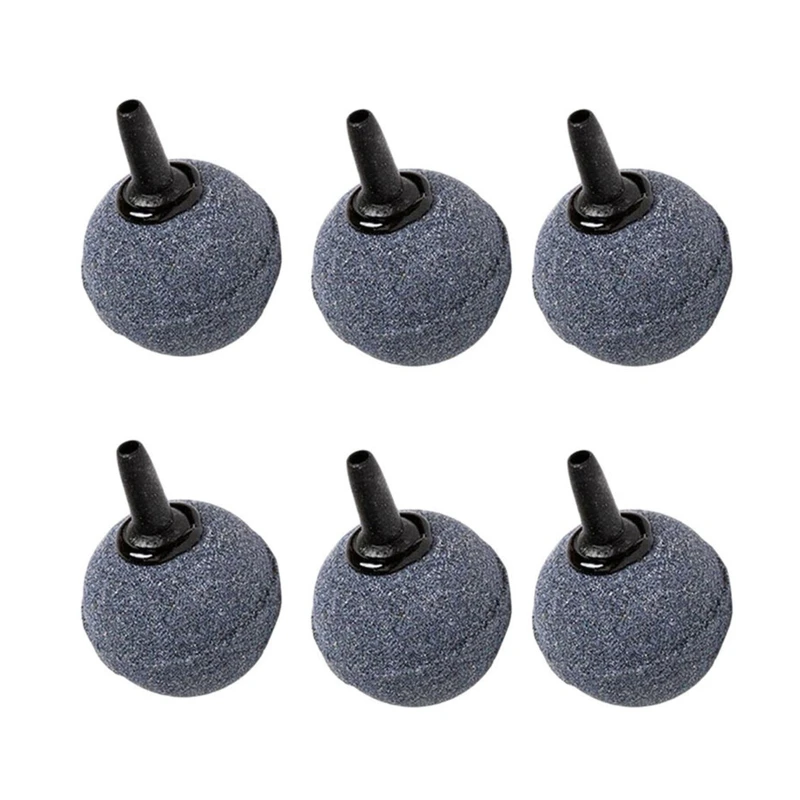 Air Stone Bubble Diffuser Ball Shape Stones Aerator Air Pump Accessories for Aquarium Ponds Fish Tank Hydroponics