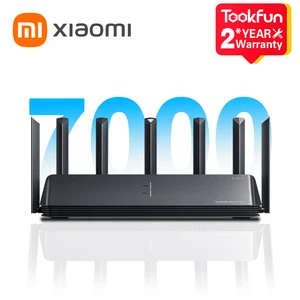 Xiaomi Mi Router BE7000 Tri-Band WiFi Repetidor, VPN, 1GB Mesh, USB 3.0, IPTV, 4x2.5G, Portas Ethernet, Modem, Amplificador de Sinal, PPPoE 10 principais vendas vpn para celular - №6