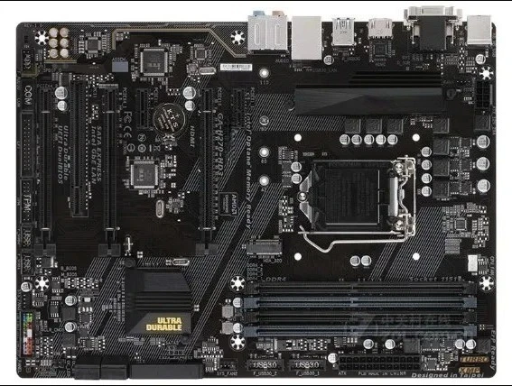 

Desktop main board NEW FOR Gigabyte H270-HD3 supports 6th and 7th generation CPU M2
