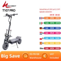 Halo Knight T107 Professional Powerful Electric Scooter 72V 50Ah Escooter 8000W Foldable City Electric Scooter Adult E-Scooter
