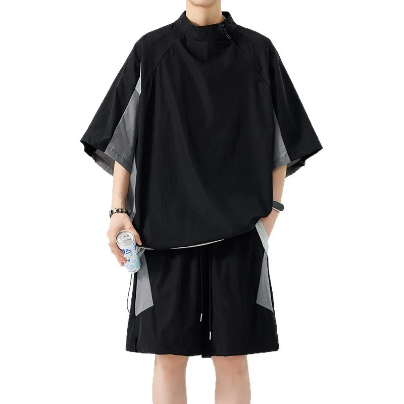 ensemble-de-deux-pieces-pour-homme-t-shirt-a-manches-courtes-et-short-fin-a-sechage-rapide-decontracte-assorti-sportif-pour-l'ete