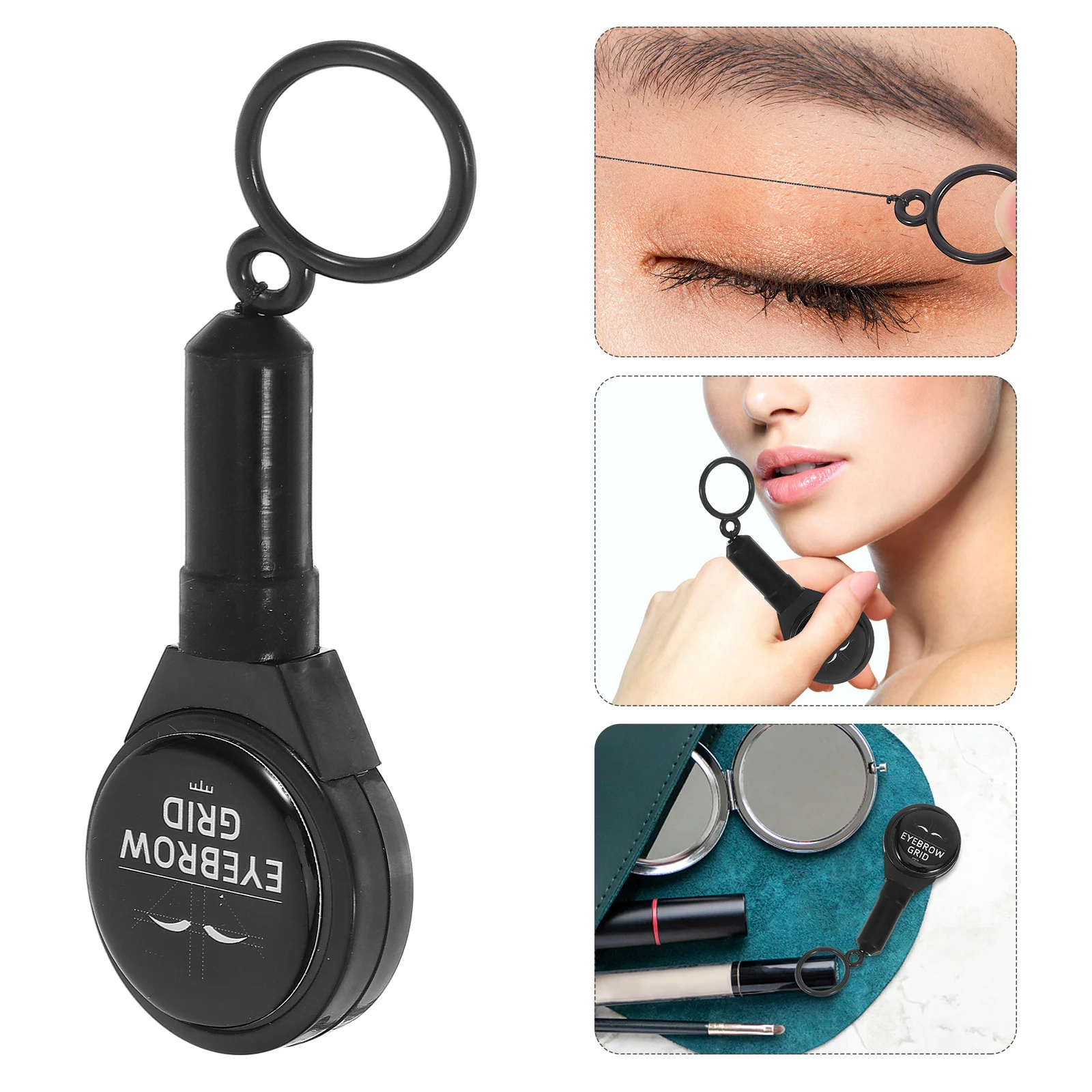 

Eyebrow Mapping Ruler Adjustable Stretchable Brow Positioning Tool Professional Precise Symmetry Eyebrow Shaping for Beginners