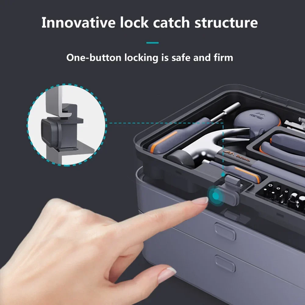 Jimihome ชุดเครื่องมือซ่อมบำรุงอเนกประสงค์, X3-ABC ในบ้านชุดไขควงไฟฟ้า Bor listrik ชุดเครื่องมือช่างไฟฟ้า