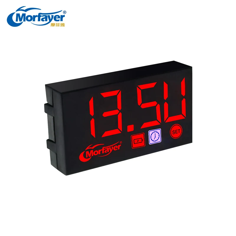 New Model 3-In-1 Motorcycle Led Digital Watch Air Temperature Water Temperature Voltage Meter