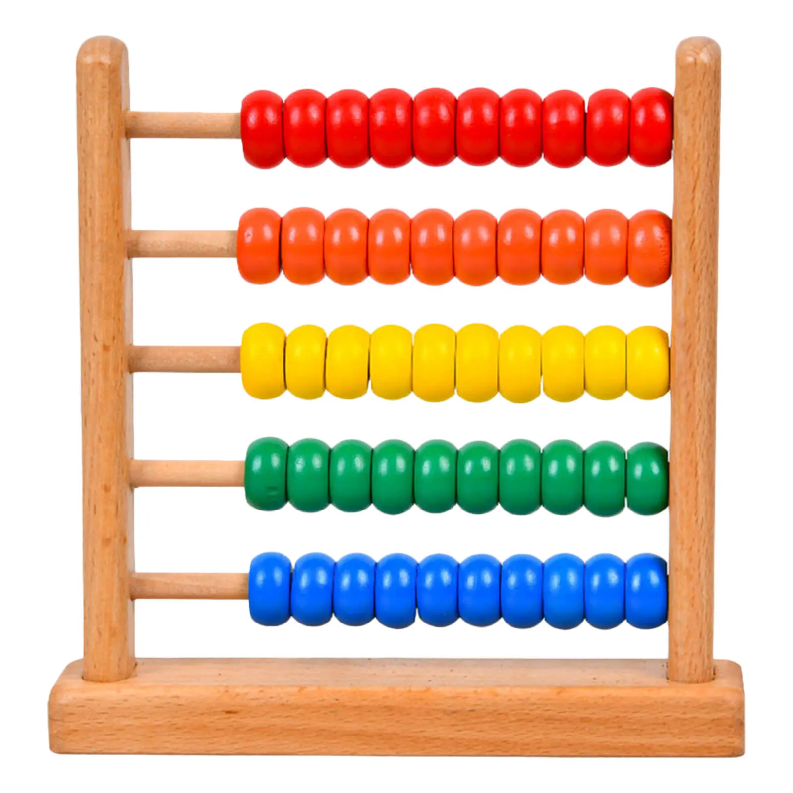 

1Pcs Abacus Math Learning Educational Counting Teaching Aid Kids Arithmetic Cognitive Tool for Early Learning Abacus