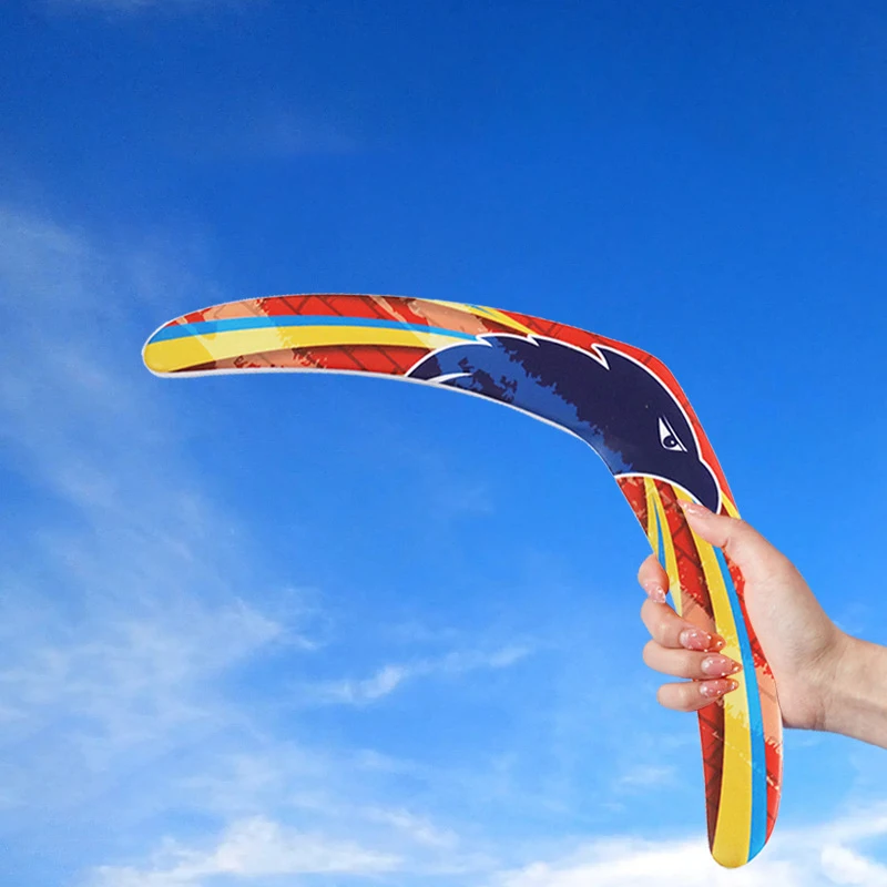 Nouvelle personnalité créative EVA Boomerang lancer à la main v-dart règle Boomerang grand Sports de plein air Boomerang pour enfants jouet de plein air